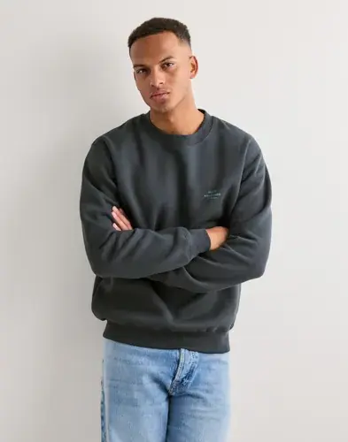 Mads Nørgaard Mads Nørgaard Standard Crew Logo Sweat Collegegensere Grå