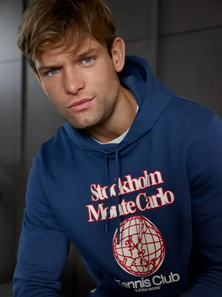 Björn Borg Borg Classic Print Hoodie