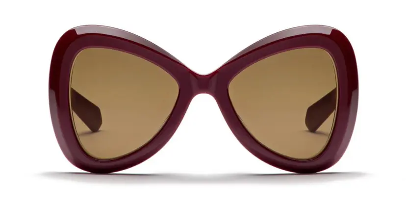 Valentino V - GOLD - III solbriller, rød