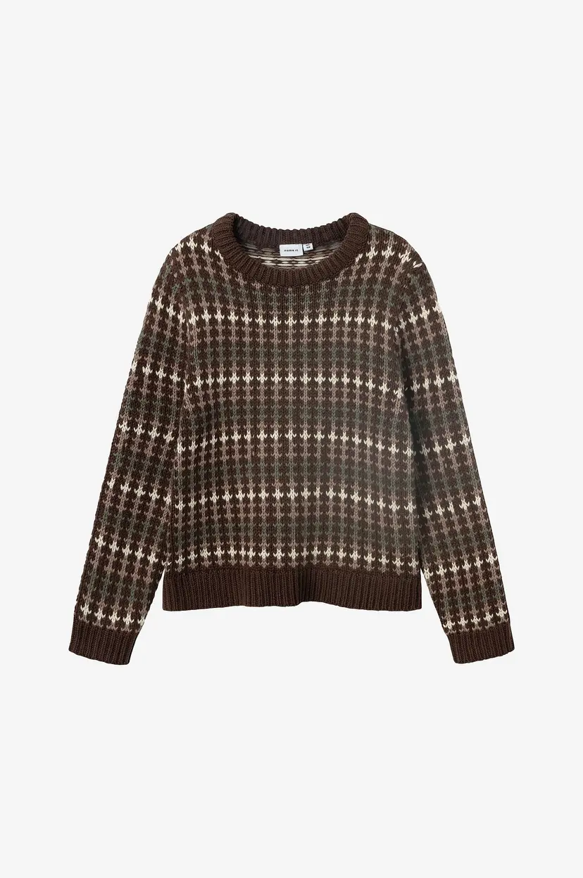 NAME IT Genser nkmOpalse LS Knit - Brun