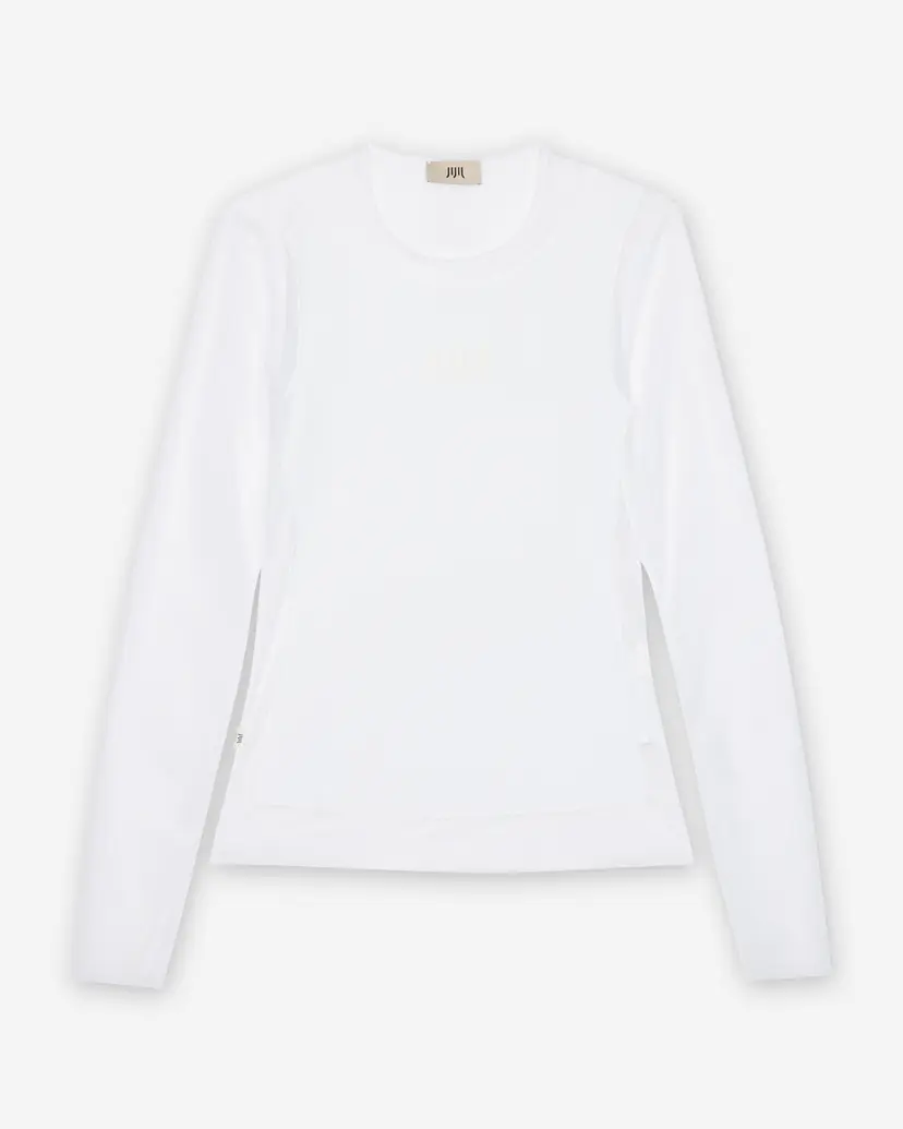 Jijil Jijil JPI25TS135 White Sweatshirt