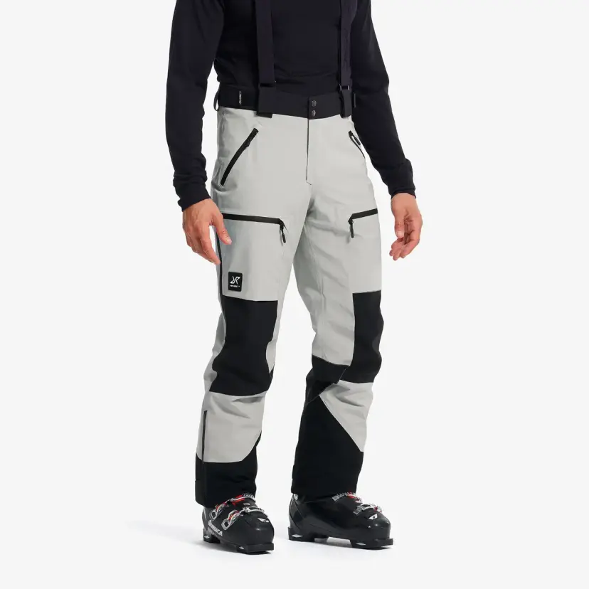 RevolutionRace Accxel 2L Ski Pants Herre Alloy Grey/Black