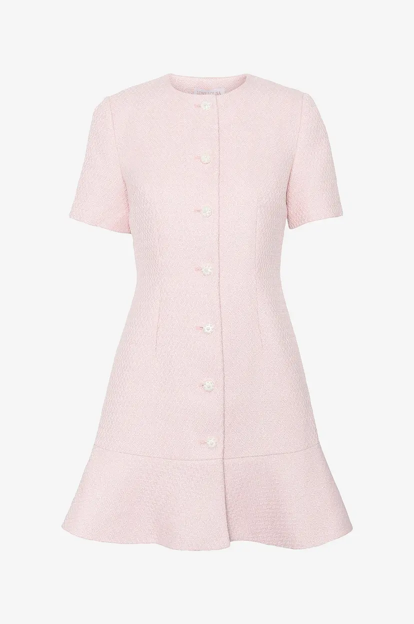 Love Lolina Kjole Tilly Mini Dress - Rosa