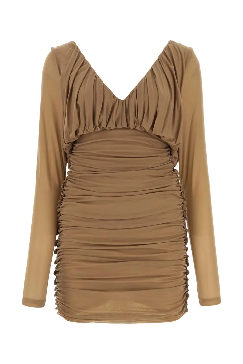 Saint Laurent Saint Laurent Midikjoler – Brun