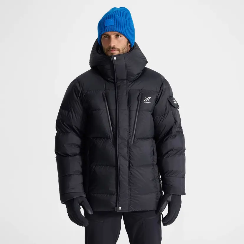 RevolutionRace Ultra Down Parka Herre Black