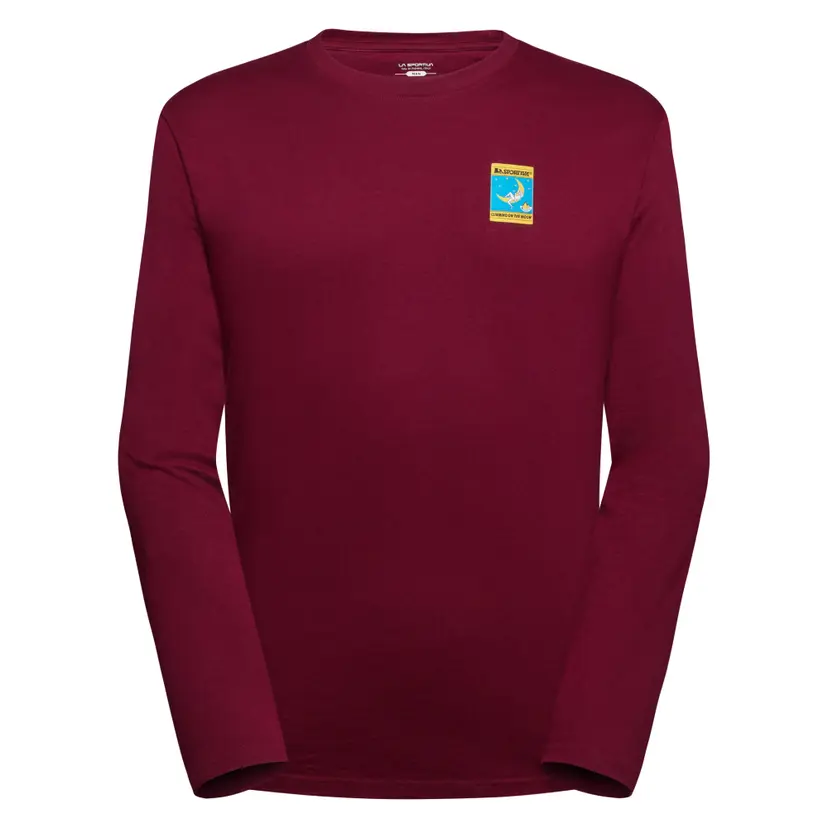 La Sportiva La Sportiva M's Moon Climb Long Sleeve Redwood/Chalk