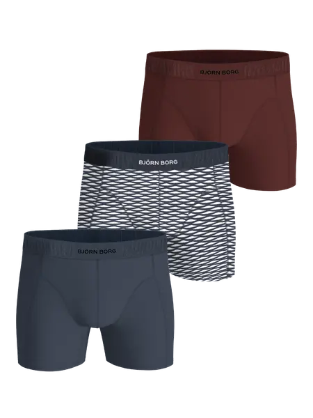 Björn Borg Organic Cotton Stretch Boxers 3-pack