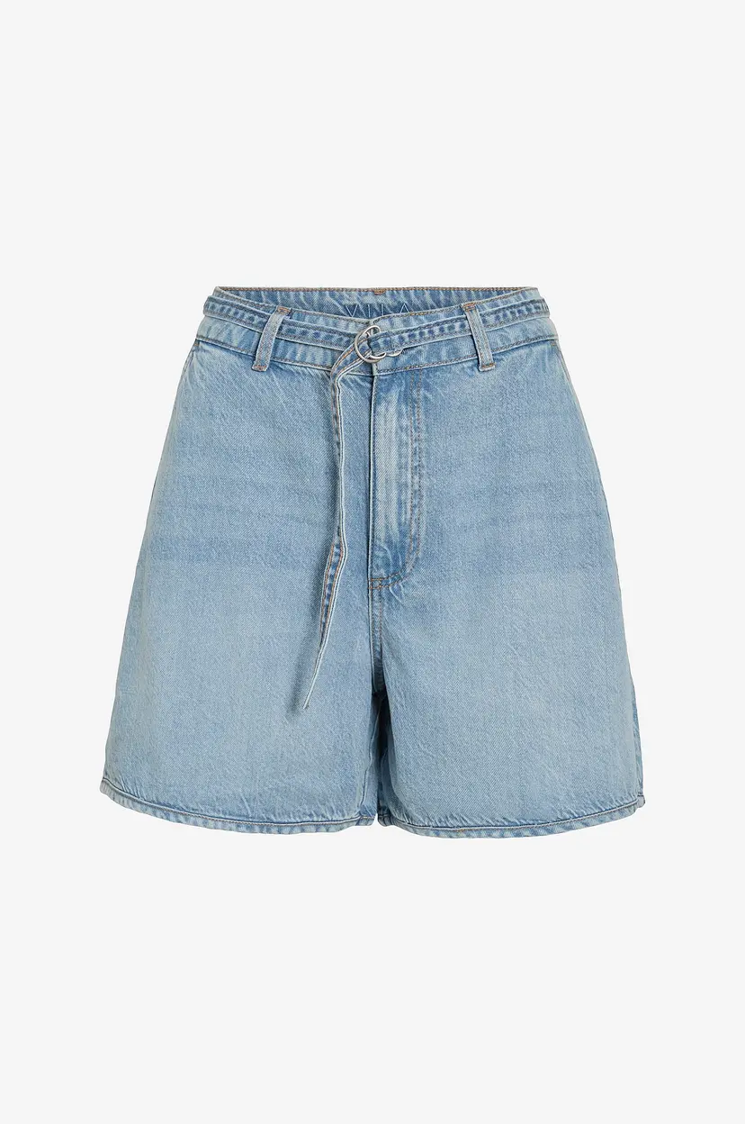 Vila Jeans-shorts viKiki HW Belt Denim - Blå
