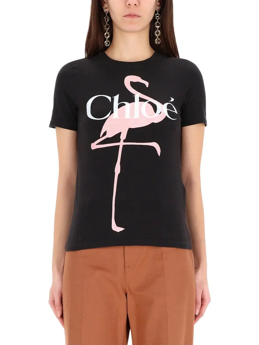 Chloé Chloé T-skjorter – Svart