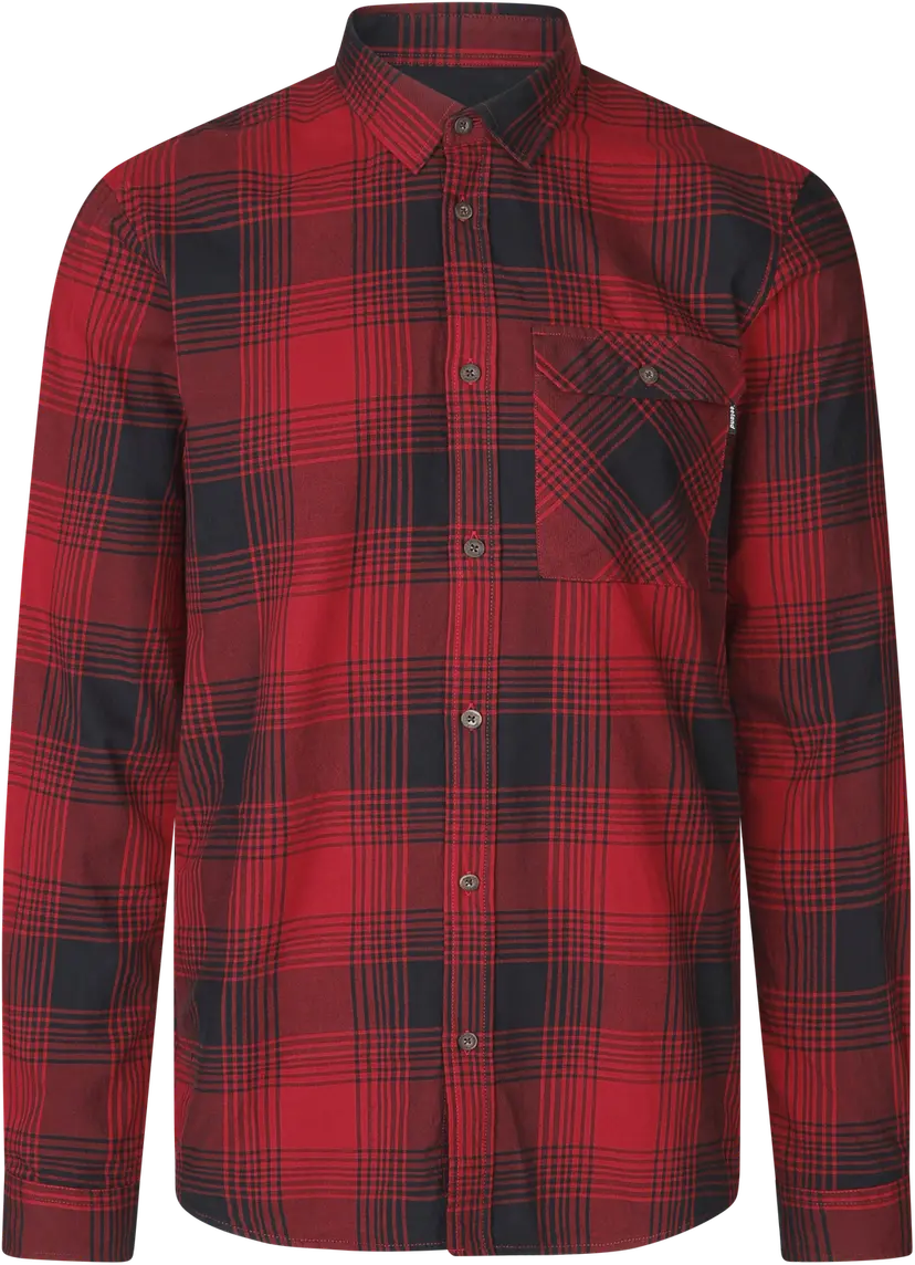 Seeland Seeland Men's Glen Flannel Shirt Red Check