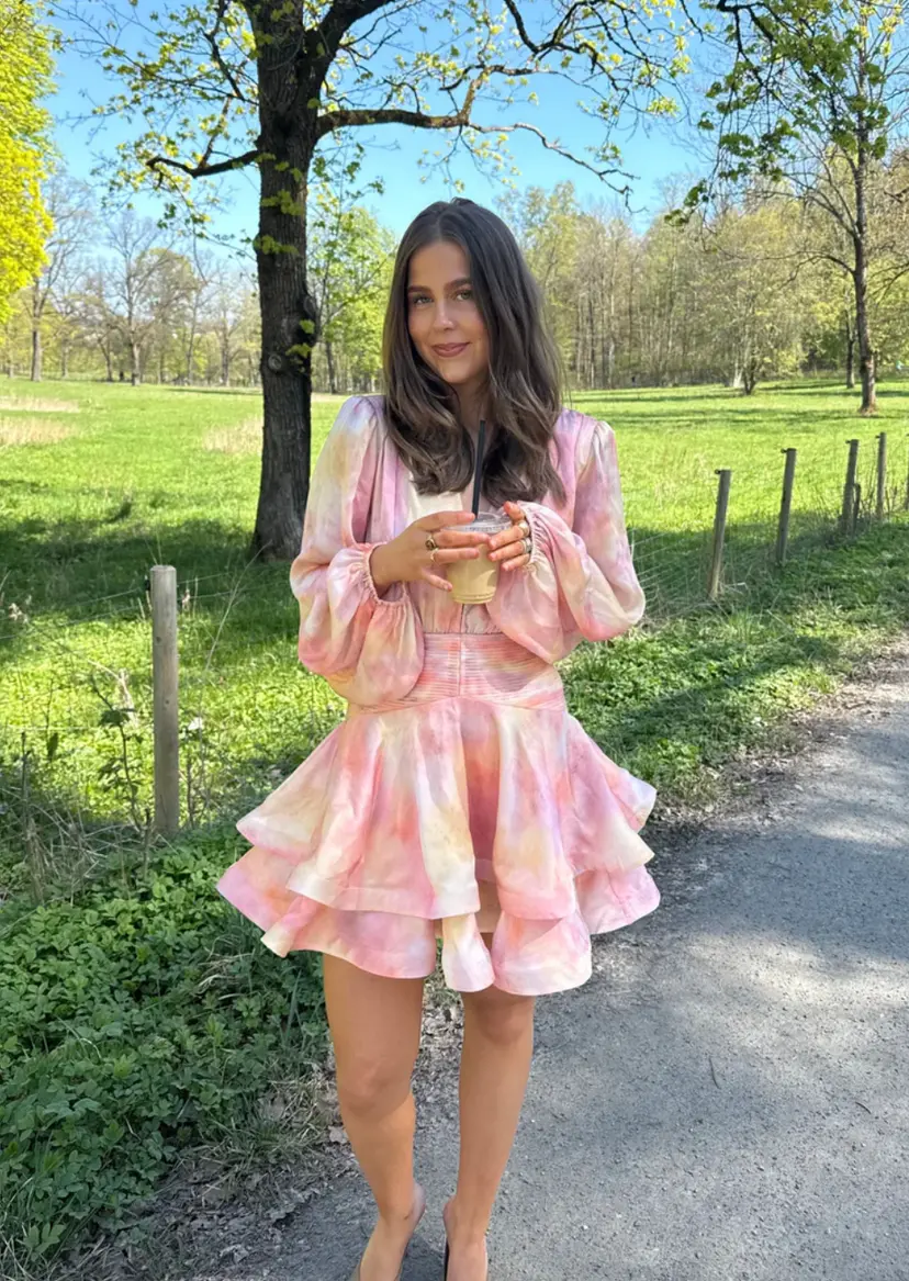 Kayani Amira Bedouine Dress - Bloomy Splash