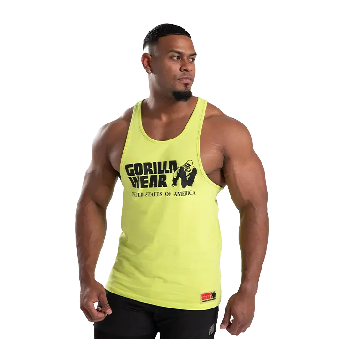 Gorilla Wear Classic Tank Top, Wild Lime