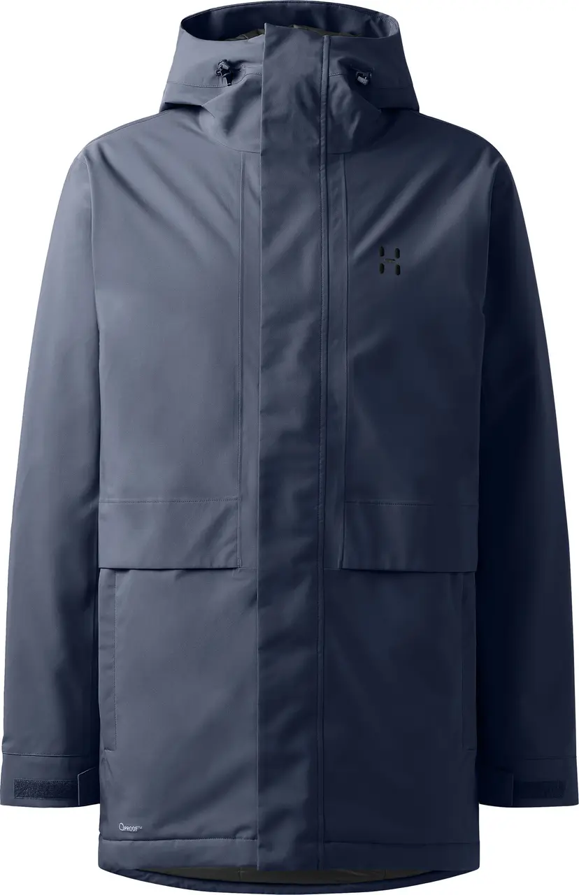 Haglöfs Haglöfs Salix Proof Mimic Ii Parka Men Tarn Blue