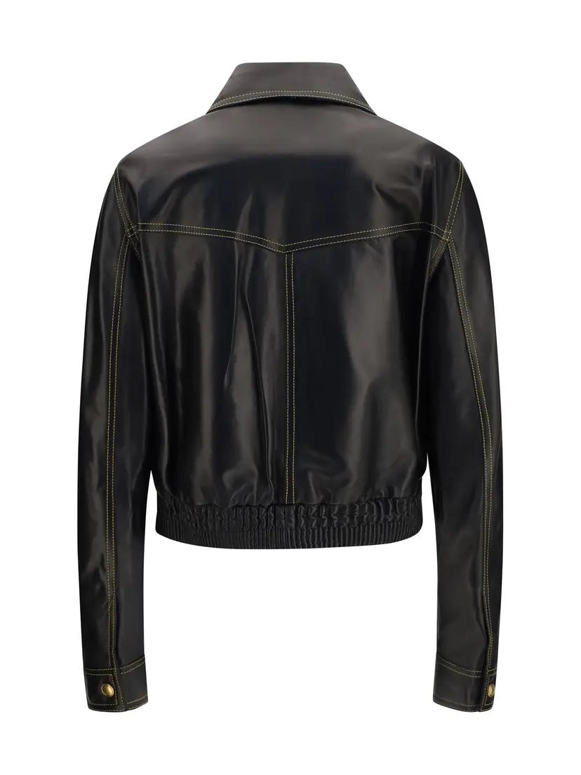 Versace Versace Skinnjakker – Svart