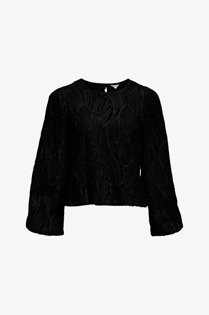 Object Collectors Item Bluse objLucie - Svart