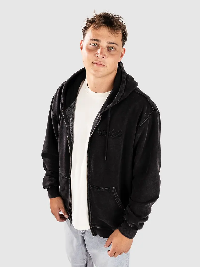 Volcom Volcom Studder Hettegenser med glidelås svart