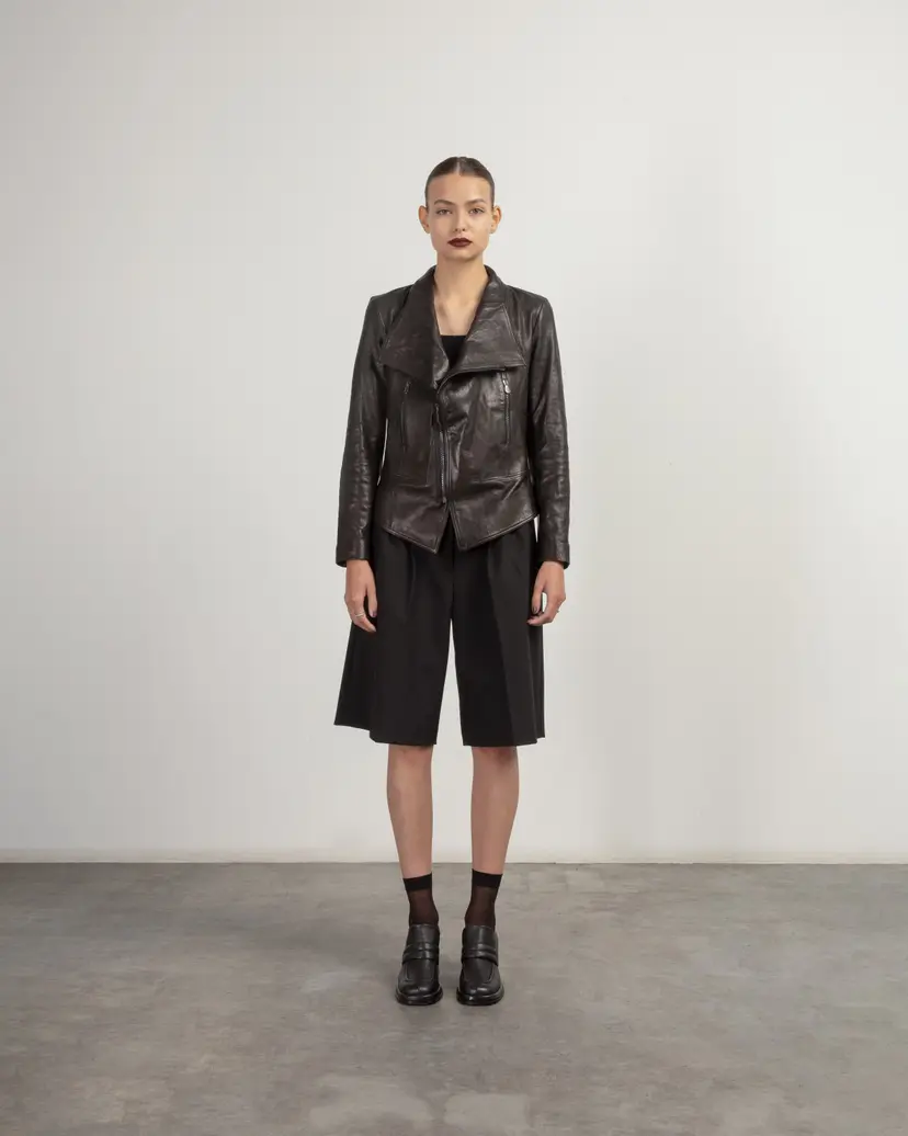 Le Ruemarcel Le Ruemarcel KATRINE Black Leather jacket
