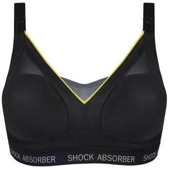 Shock Absorber Shock Absorber BH Active Shaped Support Bra Svart/Gul B 70 Dame