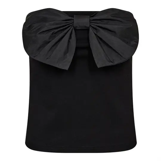 Co Couture Co' Couture - Barry Bow Top - Black