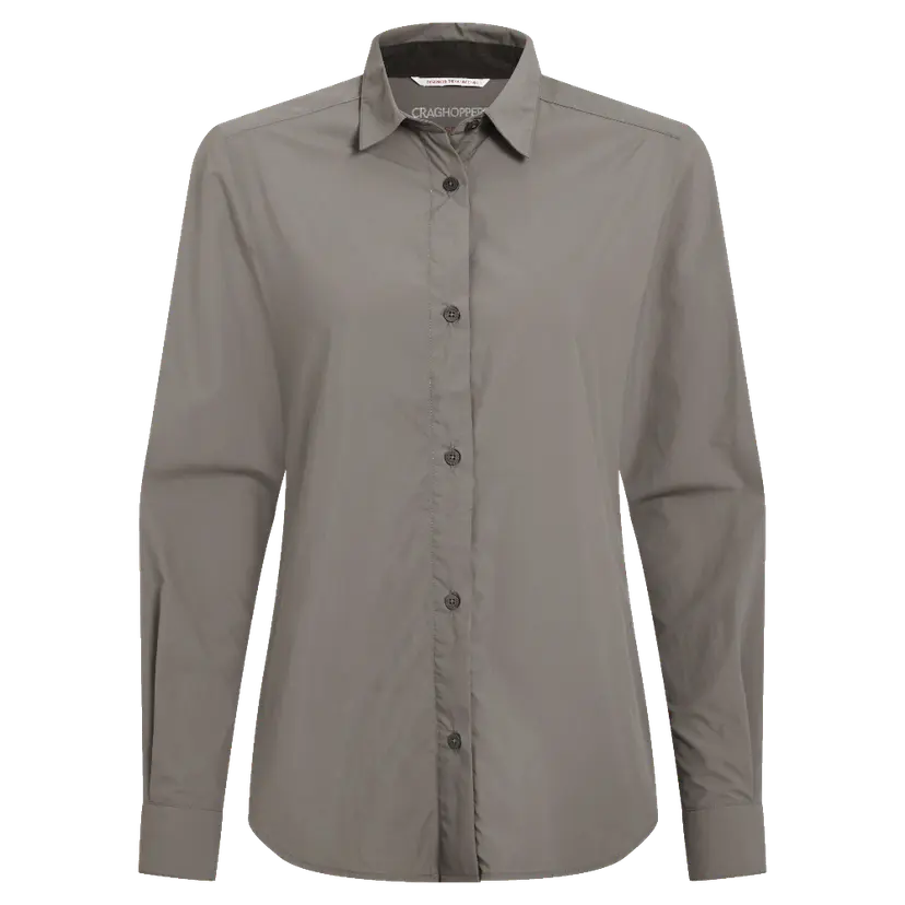 Craghoppers Craghoppers W's Nosiife Alma Long Sleeved Shirt Vert