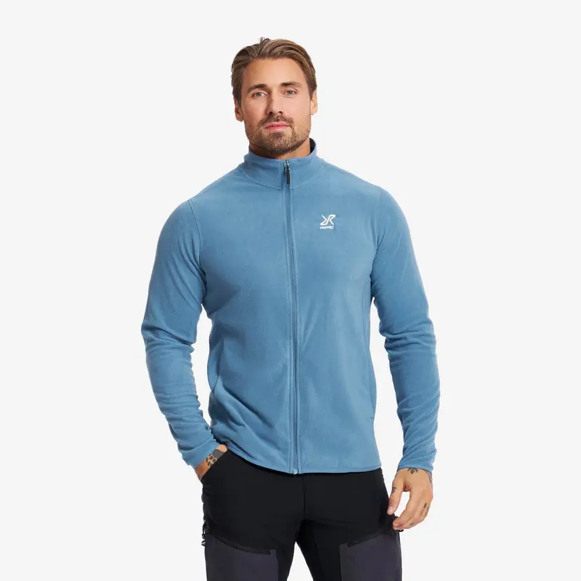 RevolutionRace Hiker Full-zip Fleece Herre Captain's Blue