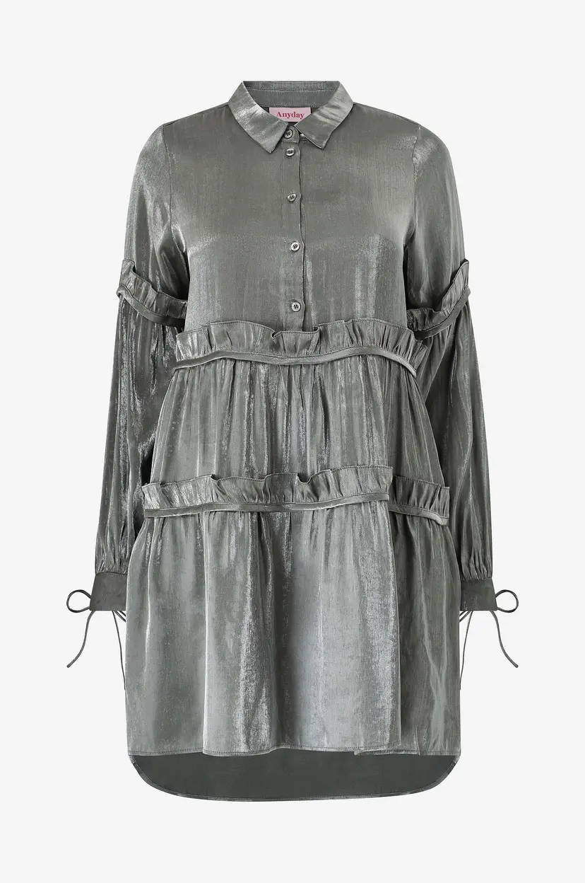 Anyday Kjole Any-ibis 285 - Dress - Sølv
