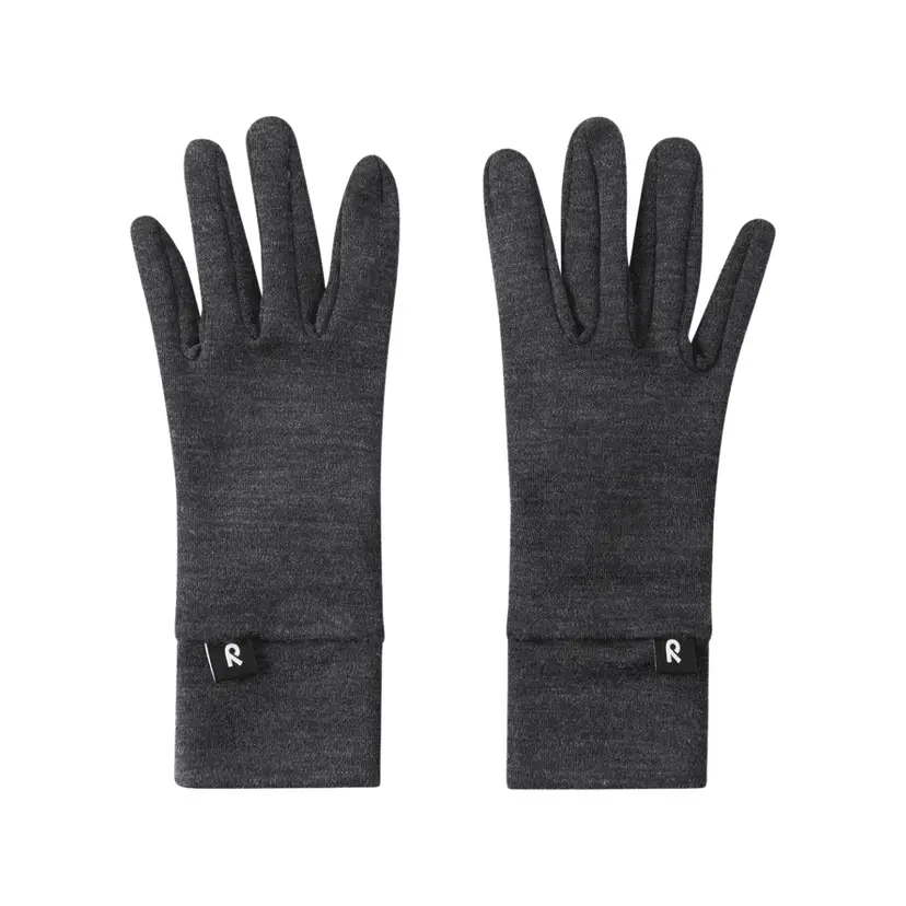 Reima Reima - Hansker i Ull Etsin Black Melange