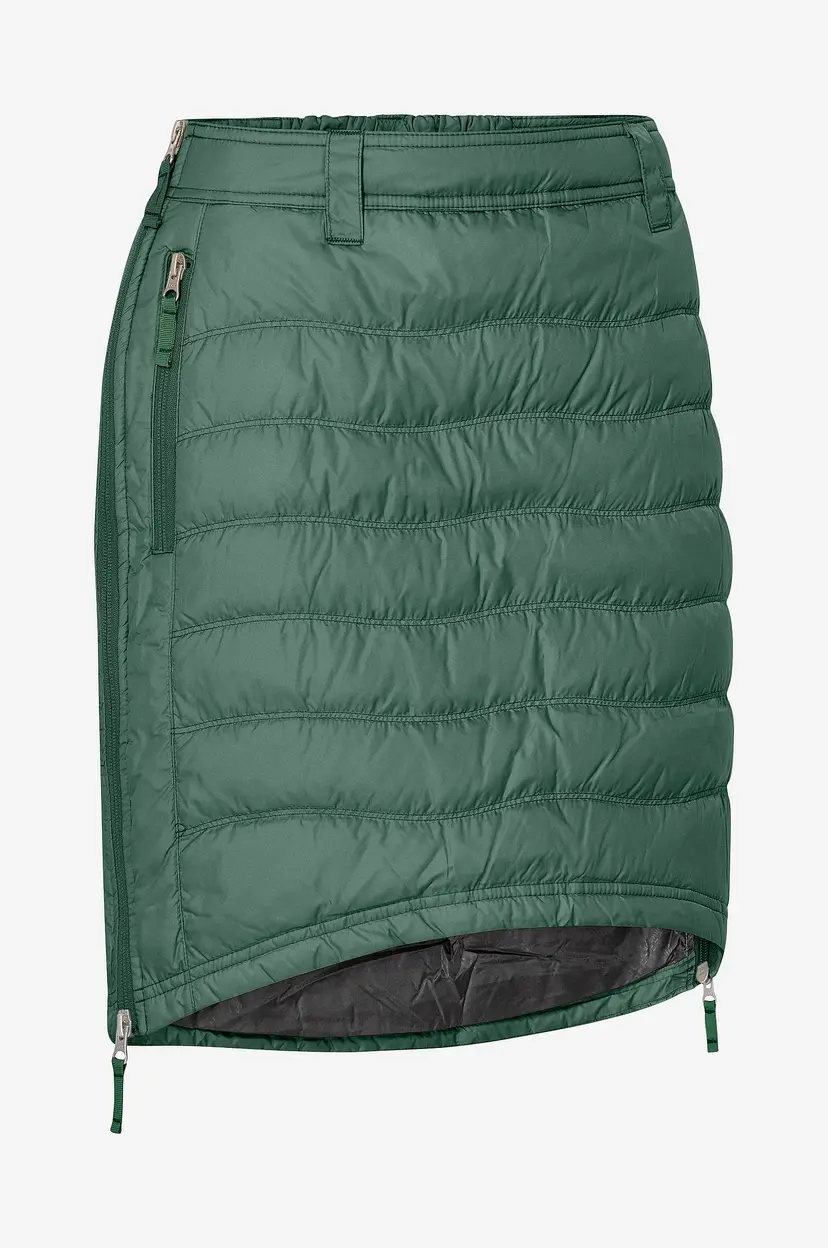 SKHOOP Overtrekksskjørt Short Down Skirt - Grønn