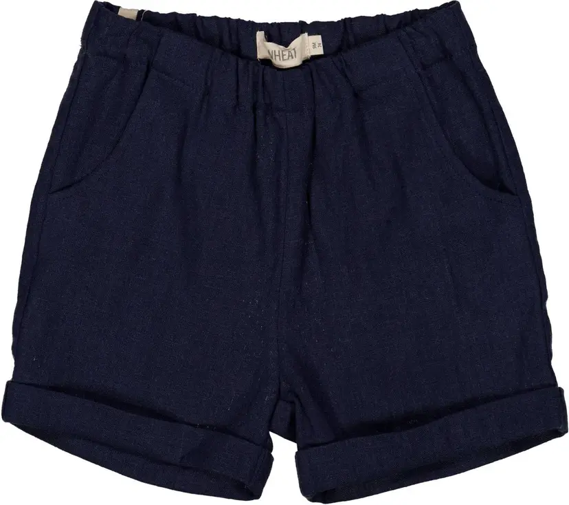 Wheat Mørk Blå Wheat Luca Shorts (74 / 9 mnd)