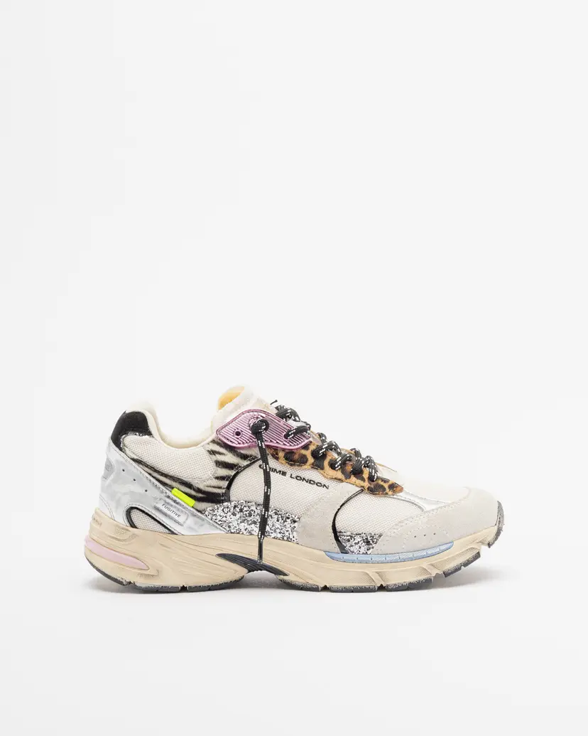 Crime London Crime London Fugitive 9094 White Sneakers