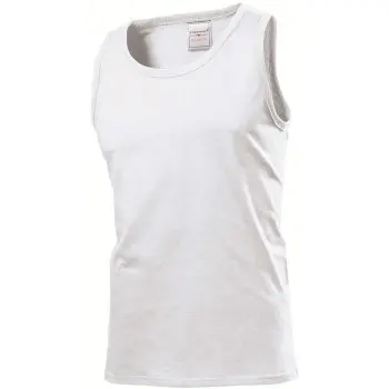Stedman Stedman Classic Tank Top Men Hvit bomull XX-Large Herre
