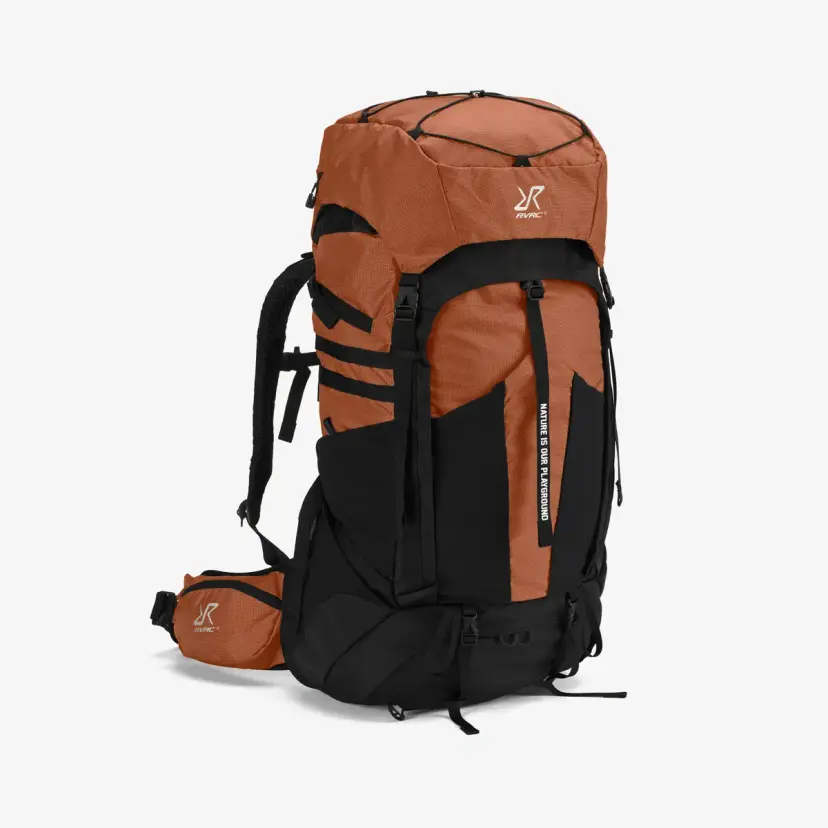 RevolutionRace Pathfinder Backpack 68L Unisex Terracotta Brown