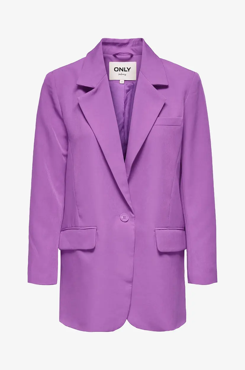 ONLY Blazer onlLana-Berry L/S OS Blazer - Lilla
