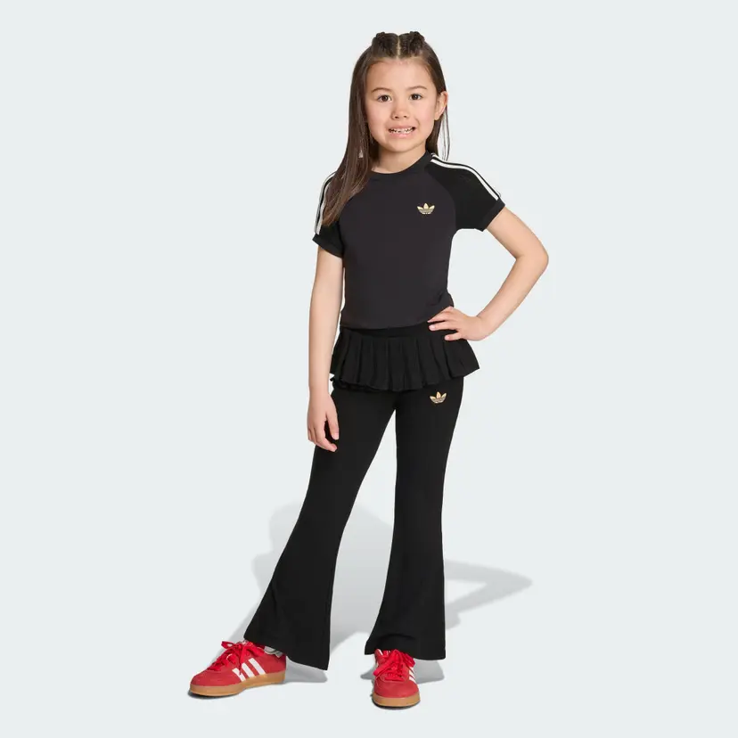 Adidas SLIM KNITTED TEE LEGGINGS SETT