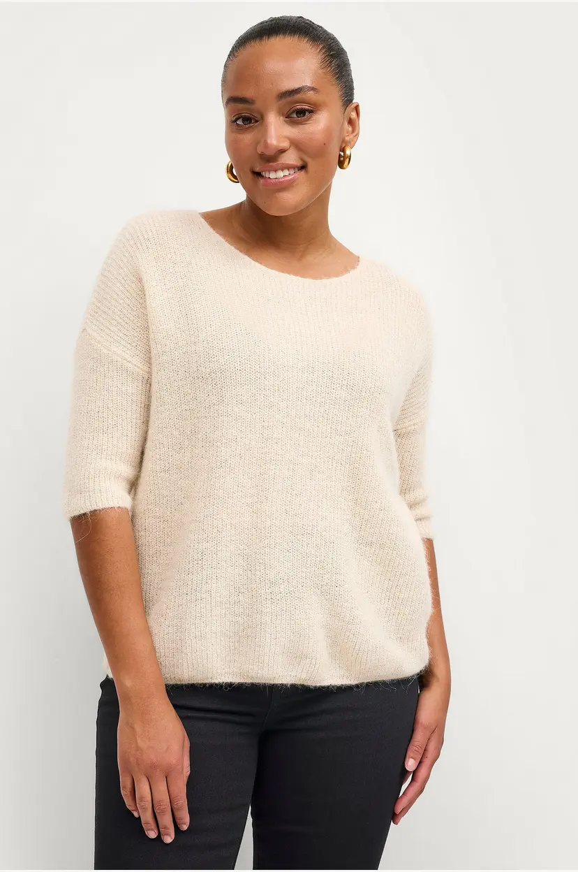 Soaked In Luxury Genser Tuesday Jumper - Hvit