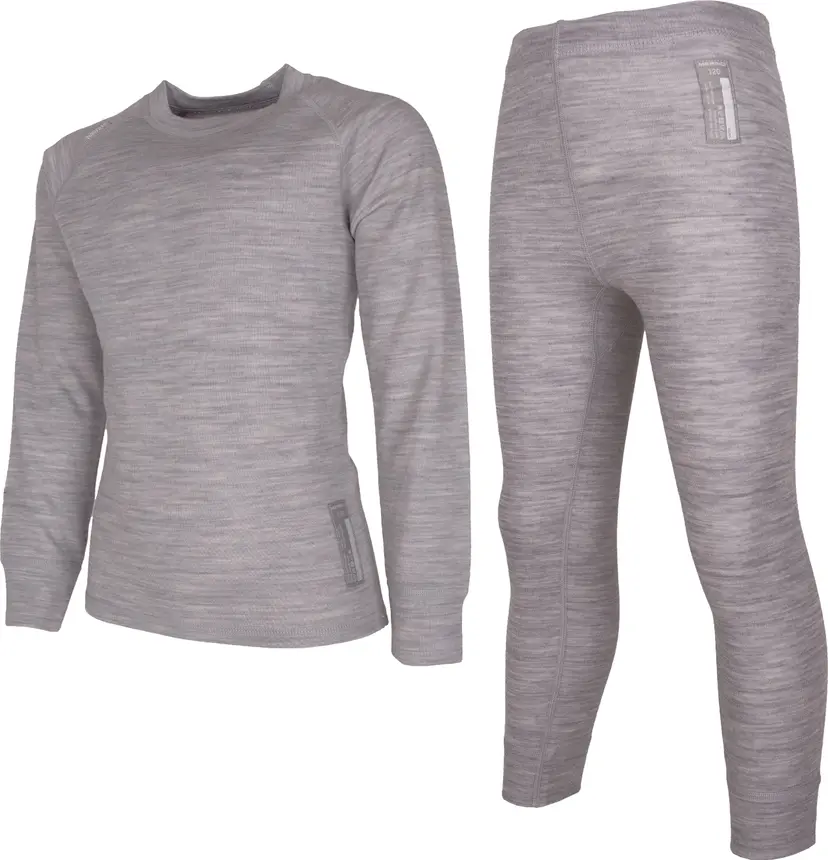 Lindberg Lindberg Juniors' Merino Set  Grey Melange