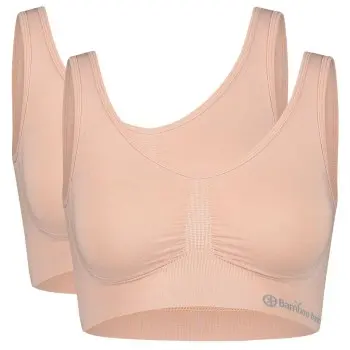 Bamboo basics Bamboo basics BH 2P Nova Seamless Bra Rosa Small Dame