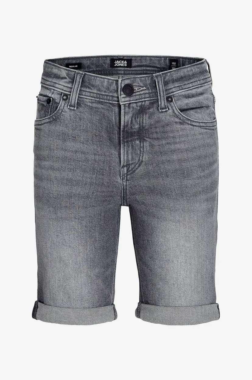Jack & Jones Junior Jeans-shorts jjiRick jjiOriginal Shorts MF 926 - Grå