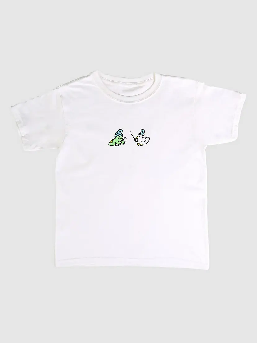 A.LAB A.LAB Pond Magic Kids T-skjorte hvit