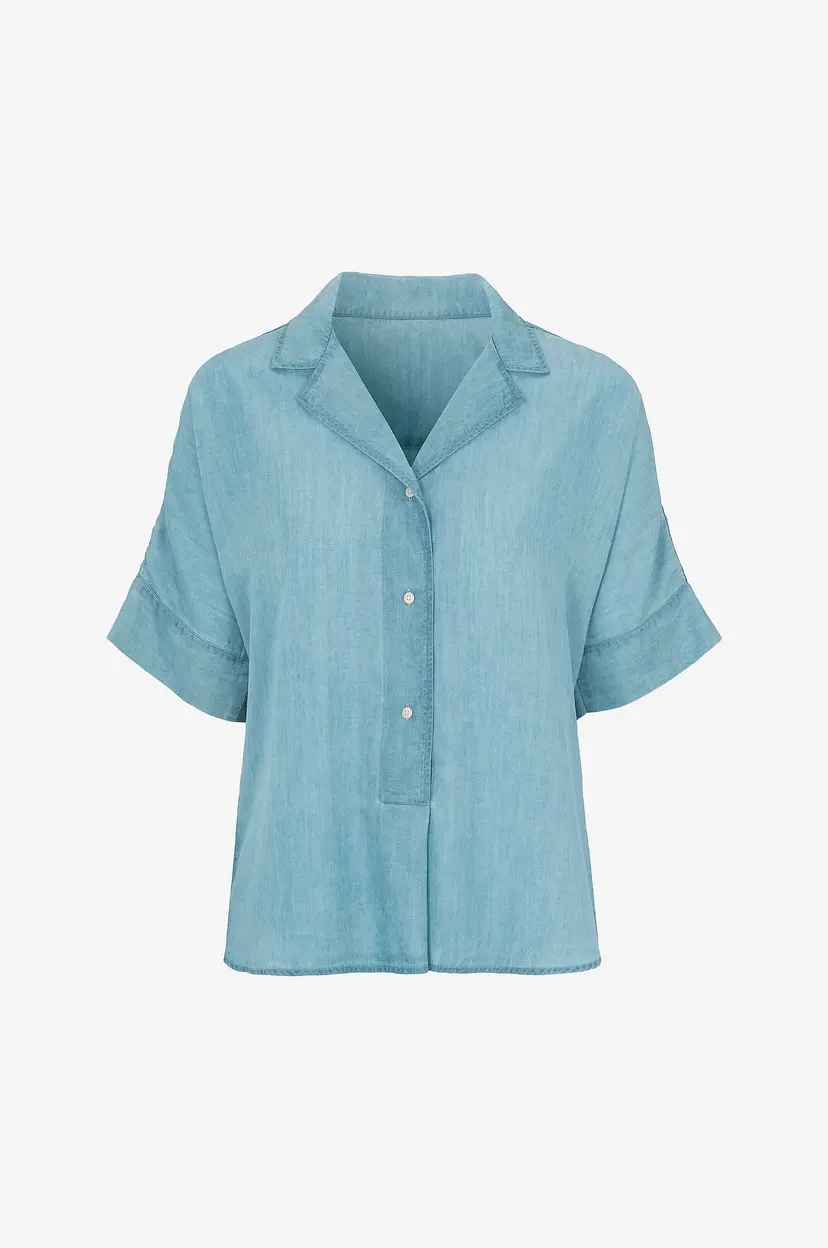 Newhouse Tencel Topp Mary - Blå