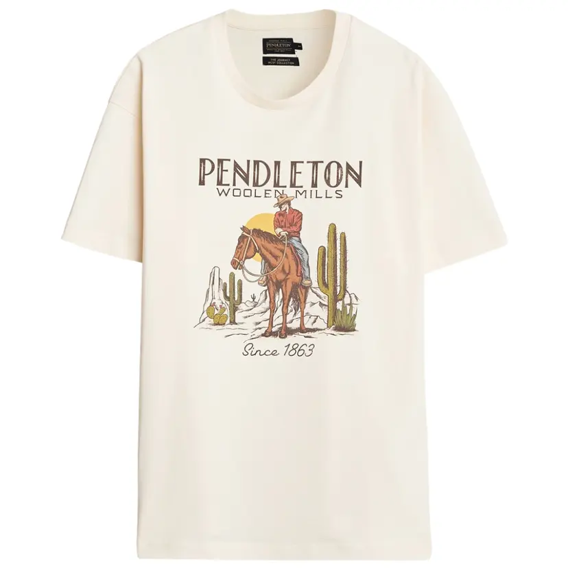 Pendleton Pendleton Cowboy T-Shirt White