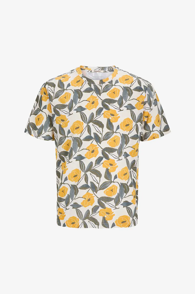 Jack & Jones T-skjorte jorAlmeria Aop Tee SS Crew Neck - Flerfarget