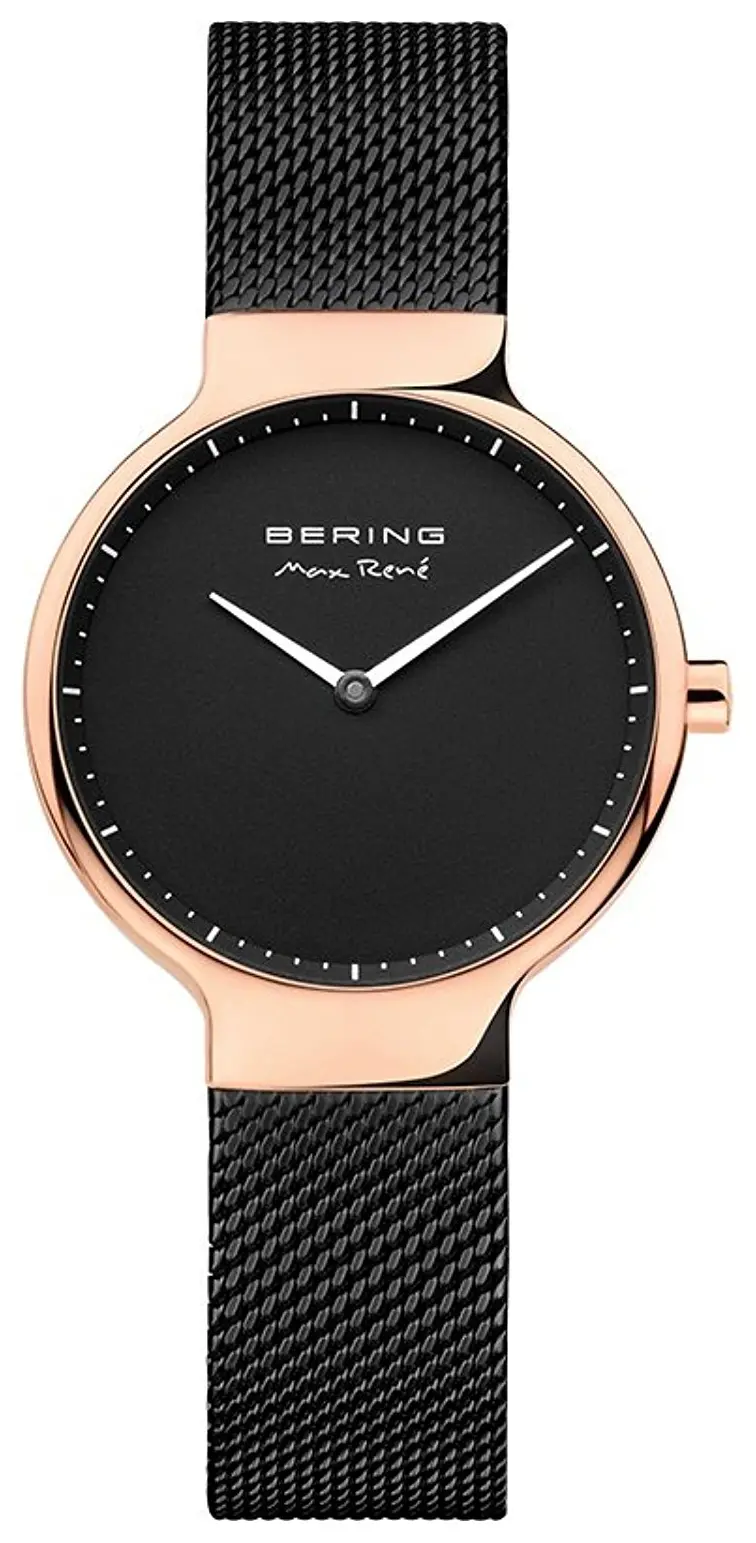 BERING Bering Dameklokke 15531-262 Max Rene Sort/Stål Ø31 mm