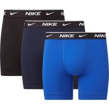 Nike Nike 3P Everyday Essentials Cotton Stretch Boxer Svart/Blå bomull Small Herre