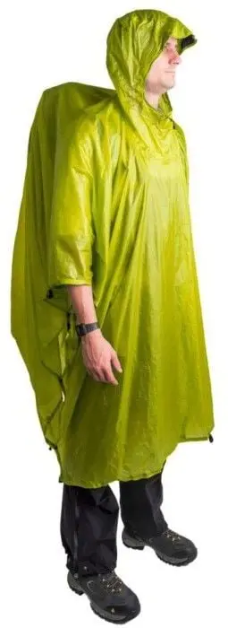Sea to Summit Sea to Summit Tarp Poncho 15D Ultra-Sil 145X265 cm Lime