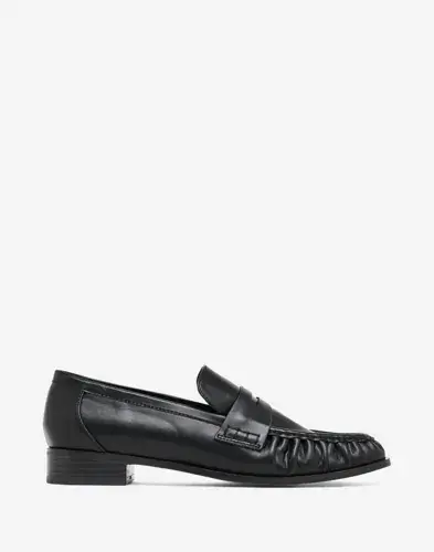 Nelly Nelly - Svart - Faux Fur Loafer