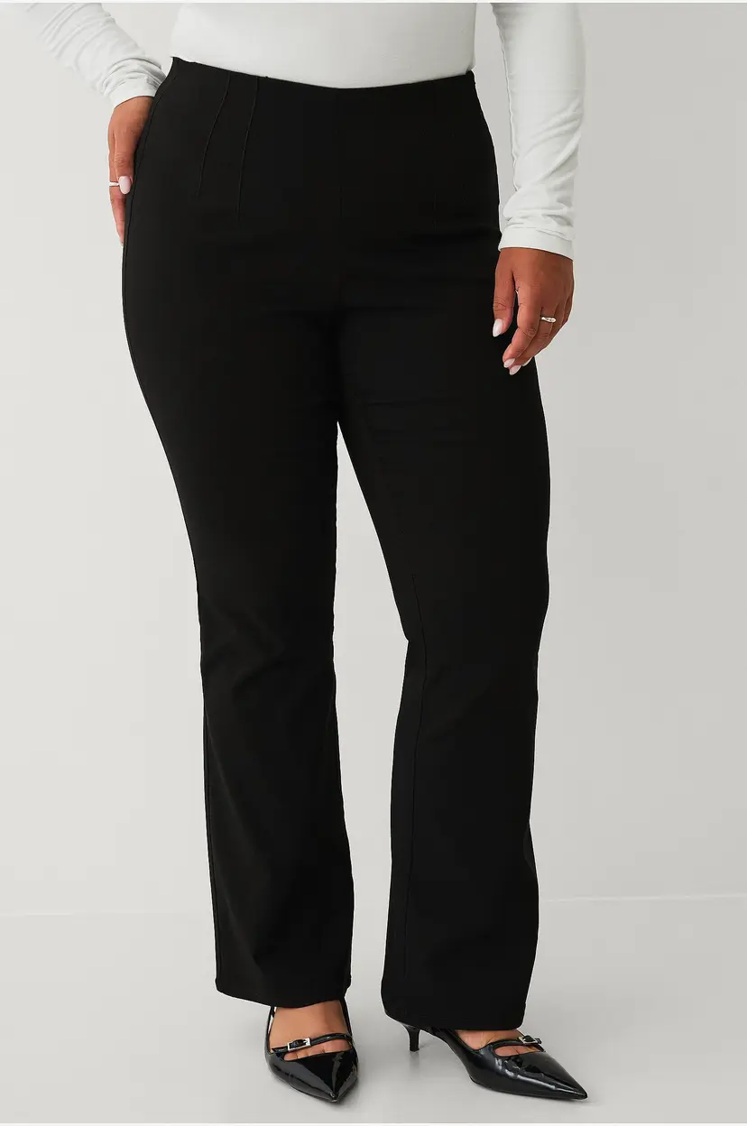 Ellos Plus collection Bootcut-bukser - Svart