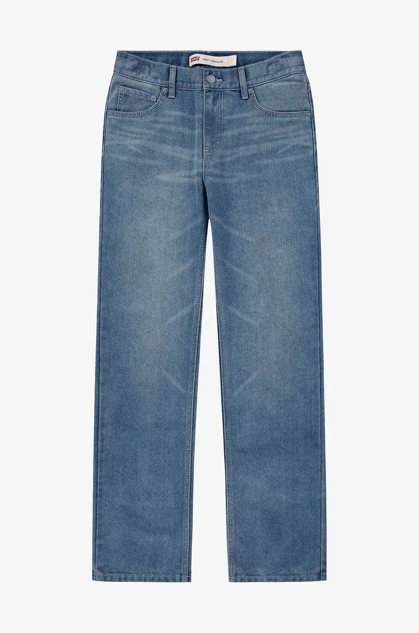 Levi's Jeans 505 Regular Fit Jean - Blå