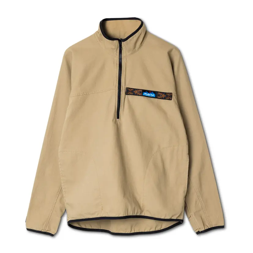 Kavu Kavu M's L/S HZ Throwshirt Heritage Khaki