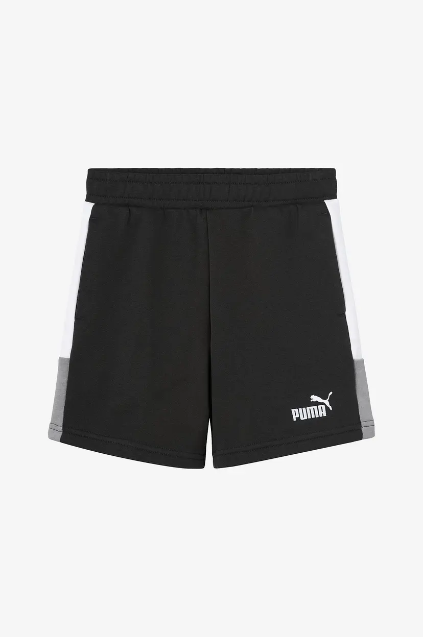 Puma Sweatshorts Ess Block TR B - Svart
